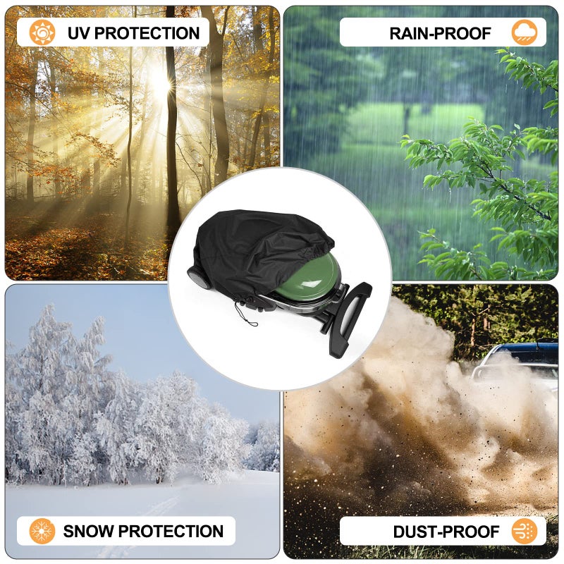 nomiou Grill Cover for Coleman Roadtrip LXX, LXE, and 285 - Heavy Duty, All Weather by nomiou - Image 5
